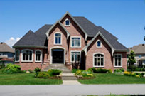2-Story Brick House, Roofing Material Supply Company in El Monte, CA 